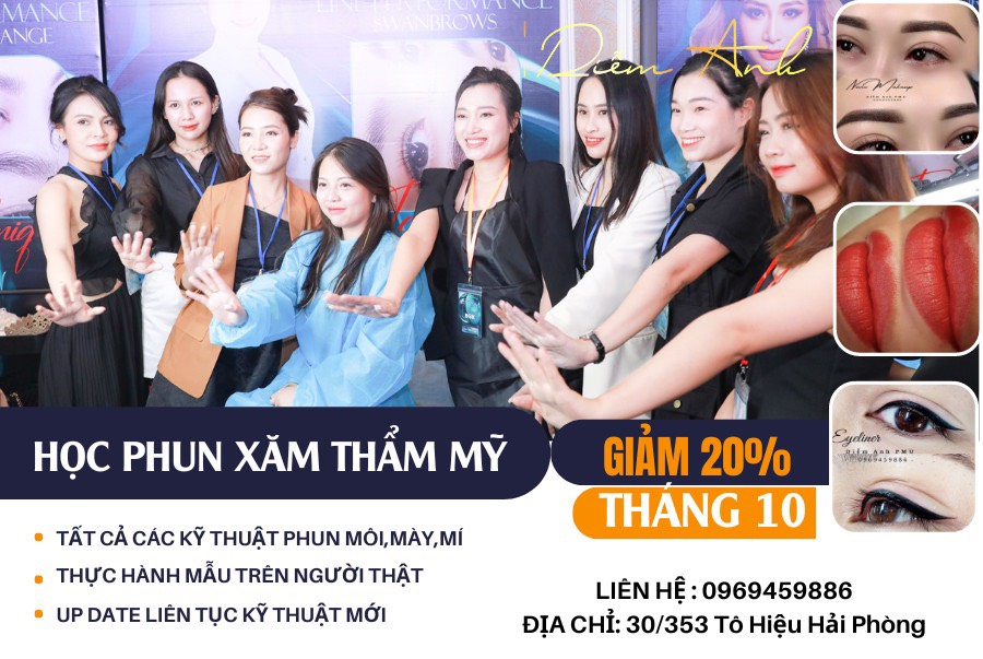 Khoa hoc phun xam co ban tai Hai Phong