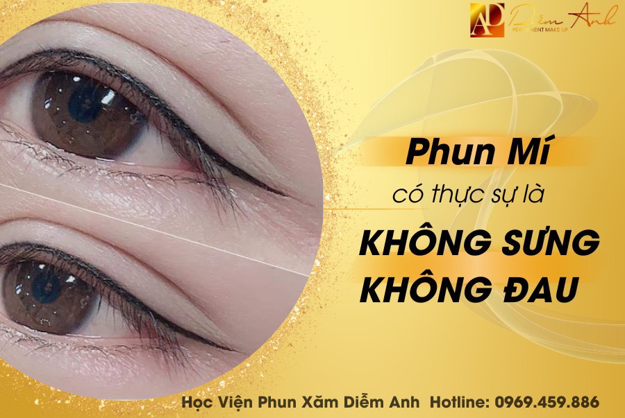Phun mi mat eyeliner Hai Phong o đau đep uy tin