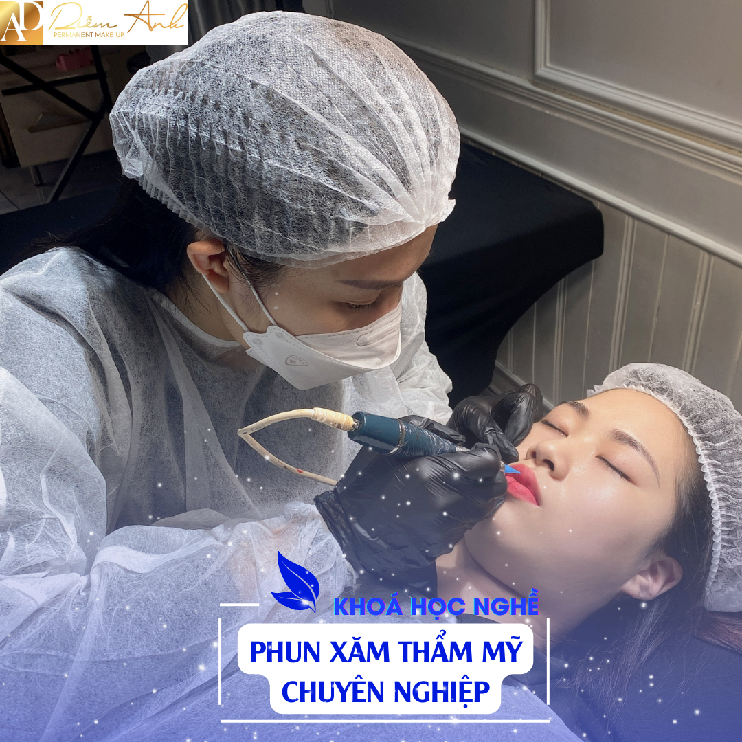 khóa học phun xăm chuyên nghiệp