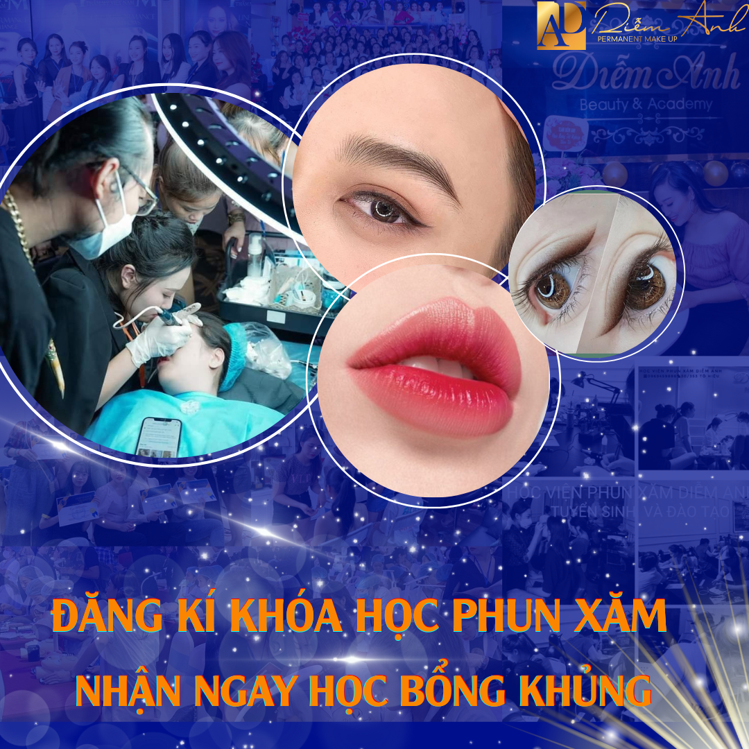 khóa học phun xăm uy tín