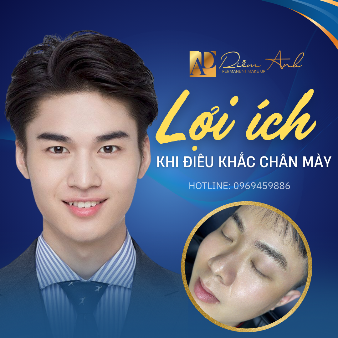 lợi ích khi điêu khắc chân mày